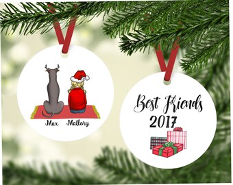 best friends with italian greyhound greyhound dog ornament personalized christmas ornament greyhound gift custom dog ornaments custom - Italian Christmas Ornaments best friends with italian greyhound greyhound dog ornament personalized christmas ornament greyhound gift custom dog ornaments custom - Italian Christmas Ornaments