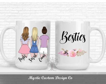 3 besties etsy