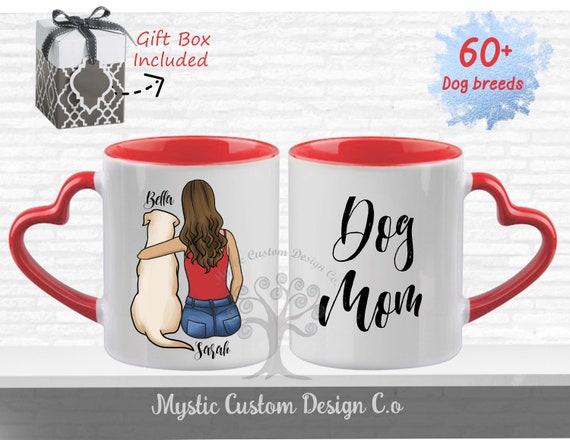 personalized dog mom mug