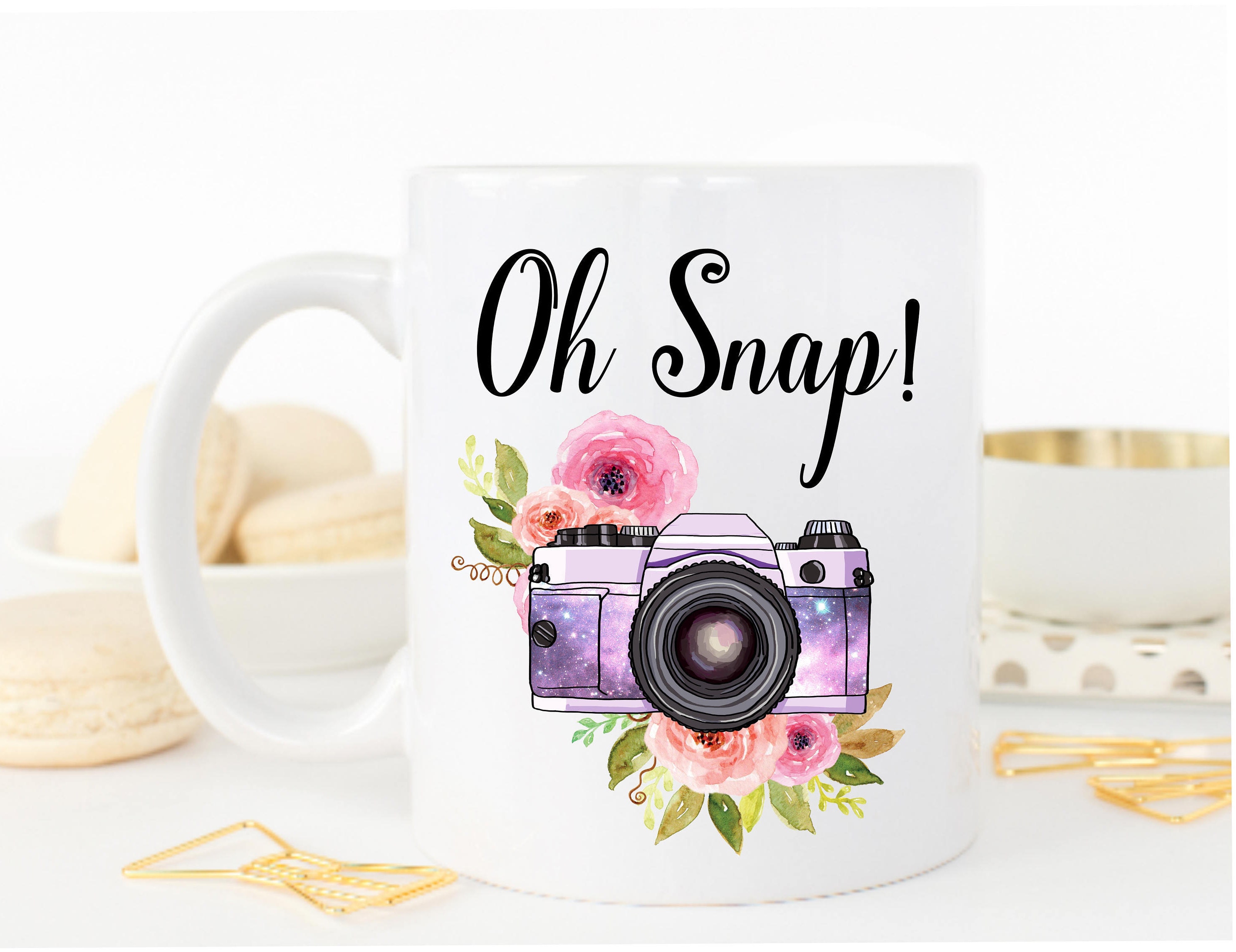 Oh Snap Mug Photographer Gift Photographer Mug Photography Etsy