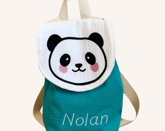 Nolan Rucksack, Tasche für Kindergarten oder Kindergarten und personalisierbar mit dem Vornamen des Kindes.