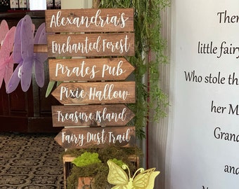 Directional Wedding Signs, Wedding Arrow Sign, Receptions Sign, Ceremony Sign, Bar Sign, Rustic Wedding Sign, Pointing Signs, Guide Signs