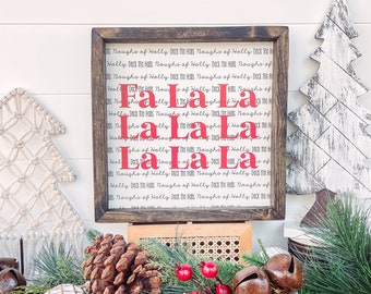 Targa In Legno Rustica "What Happens At Lala's House" Per Decorazione Parete Soggiorno O Casa
