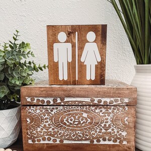 Mini Bathroom Sign, Small Bathroom Sign, Funny Bathroom Sign, Bathroom Humor sign, Bathroom decor, funny decor, bathroom word search