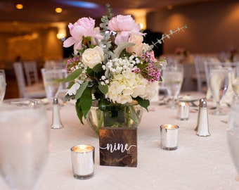 Lace Wedding Table Number Table Indicator Table Numbers Etsy