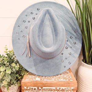 Horseshoe Cutout Hat Blank, Heart Cutout Hat, Blank Hat for Burning, Hat Pyrography, Star Cutout Hat, Burned Hat Blank, Rancher Hat