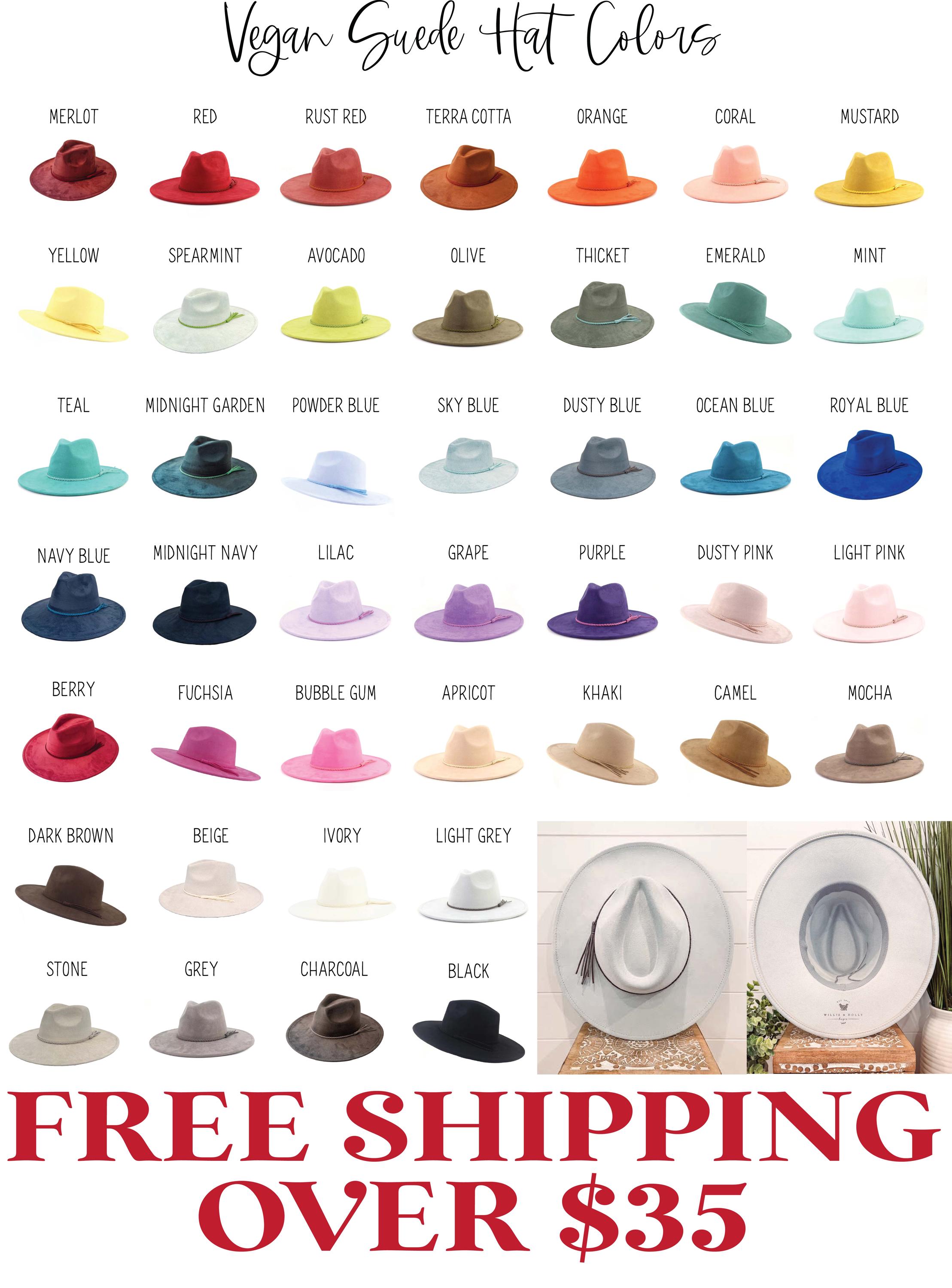 Vegan Suede Hat Blank with Logo Engraving, Blank Hat for Burning, Hat Pyrography, Fedora Hat, Wide Brim Hat, Hat for Engraving, Hat Party