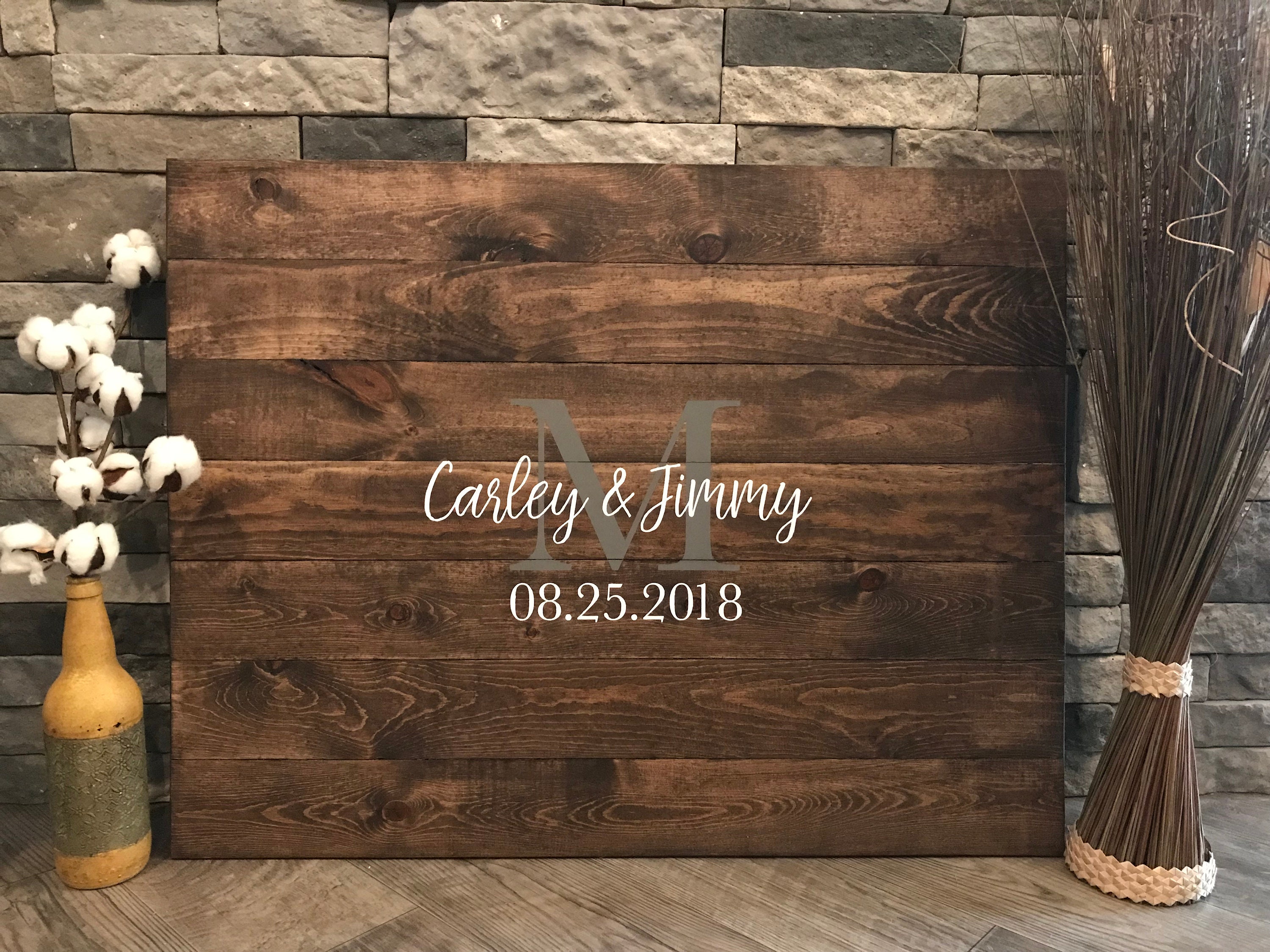 Wedding Guest Book Sign, Guest Book, Wooden Guest Sign, Wedding Decor