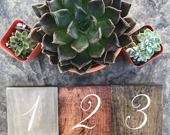 Wooden Table Numbers (Set of 10) Wedding Decor, Table Numbers, Wedding Table Numbers, Table Decor, Rustic Table Numbers, Reception Decor