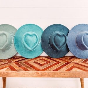 Sombrero de gamuza vegana en blanco con logotipo grabado, sombrero en blanco para quemar, pirograbado, sombrero fedora, sombrero de ala ancha, sombrero para grabar, sombrero para fiesta imagen 9