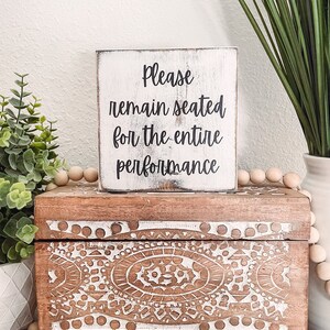 Mini Bathroom Sign, Small Bathroom Sign, Funny Bathroom Sign, Bathroom Humor sign, Bathroom decor, funny decor, bathroom word search