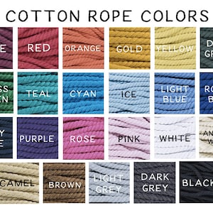 Add Colored Cotton Cords to Order