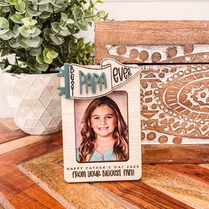 Kühlschrank-Fotomagnet, Vatertagsgeschenk, Bilderrahmen, Fotorahmen in Brieftaschengröße, Geschenk für Papa, Geschenk für Ihn, Vatertags-Kühlschrankmagnet
