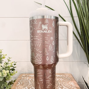 House Plant Custom Stanley Adventure Quencher 40 oz tumbler – Etch