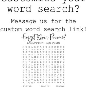 Lake Bathroom Word Search Wooden Sign, Bathroom Decor, Lake Wooden Sign, Funny Bathroom Signs, Cabin Sign, Housewarming Present image 7