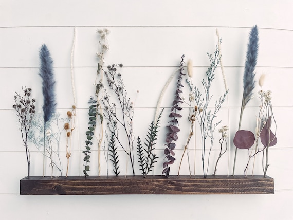 Wooden Flower Bar, wildflower decor, dried flower bar, floral decoration, dried flower arrangement, flower arrangement, flower bar, floral