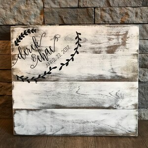 Wedding Guest Book Sign, Guest Book, Wooden Guest Sign, Wedding Decor, Wedding Ceremony Sign, Wedding Sign, Rustic Wedding, Guestbook
