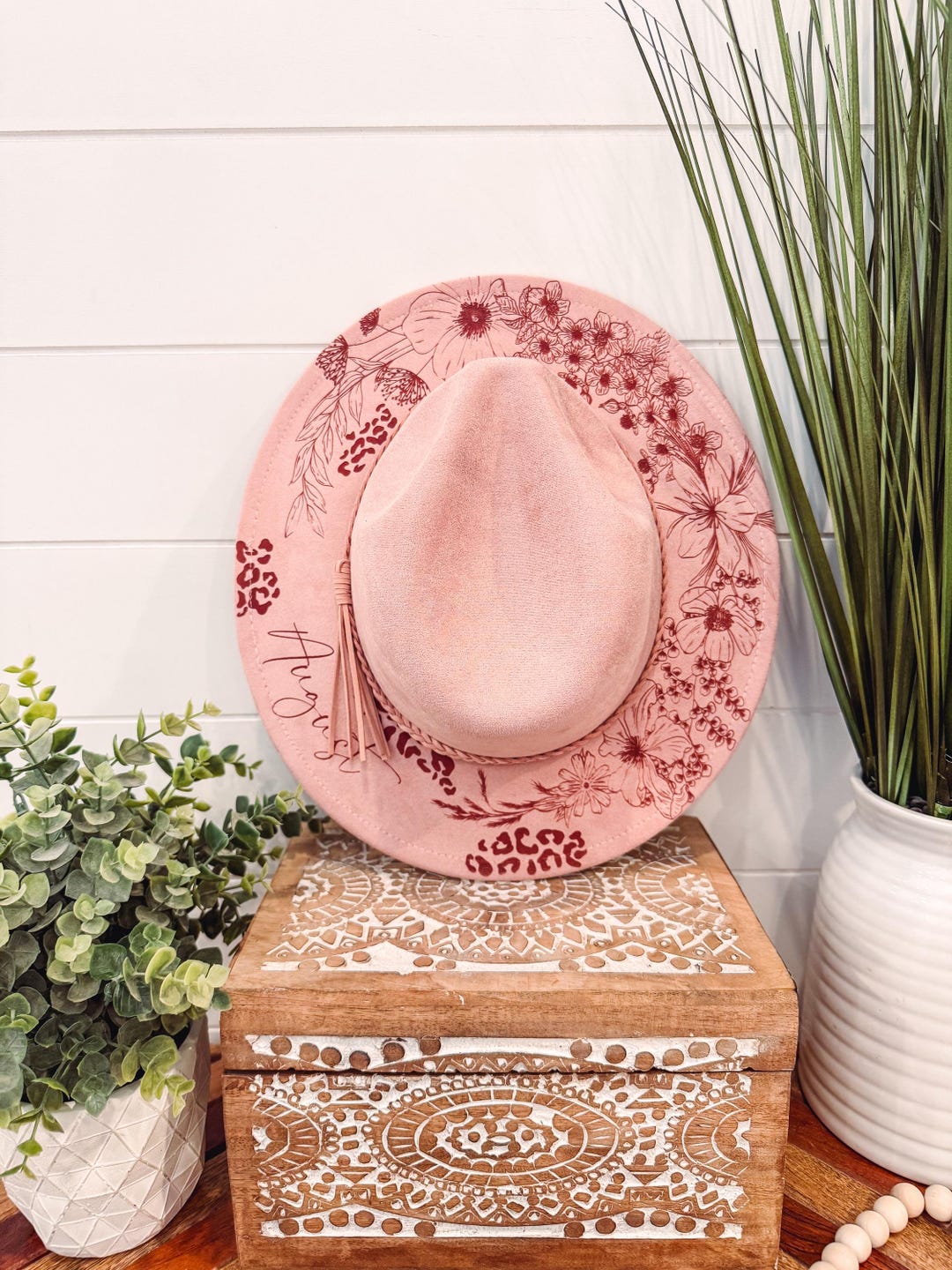 Foulard Rose Coulissant Saint Valentin - Accessoire Western Cowboy Floral - Toboggan à Foulard