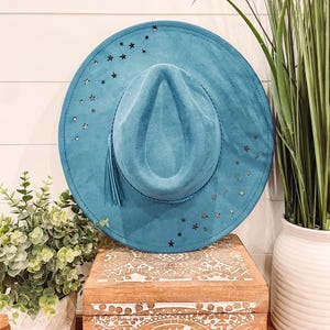 Star Cutout Hat Blank, Heart Cutout Hat, Blank Hat for Burning, Hat Pyrography, Burned Hat Blank, Rancher Hat, Fedora Hat, Wide Brim Hat