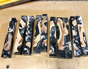 Grapevine&Alumilite Worthless Wood Hybrid Pen Blanks