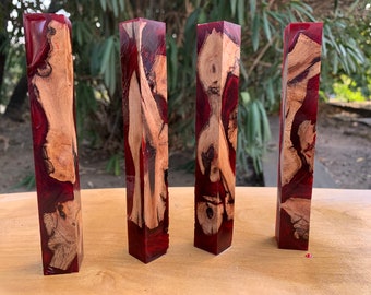 Grapevine&Alumilite (Multiple Colors) Worthless Wood Hybrid Pen Blanks