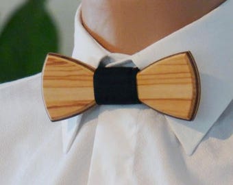 Wooden Bow Tie - Olive - Wedding bow tie - Special moments