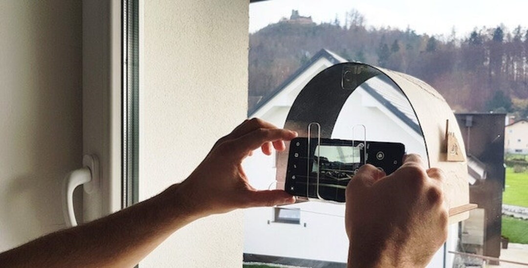 Window Bird Feeder Modern Design Bird Feeder Kickstarter Window Mounted