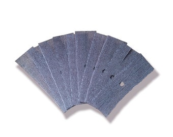 Sanding leaves for BORO brush, sanding tool for wood carving, wood craft and chain saw art