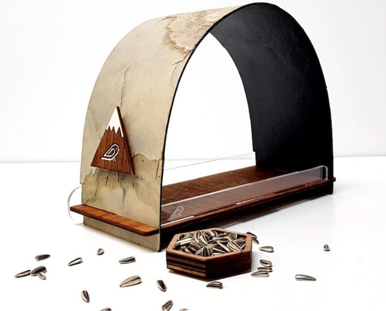 Window Bird Feeder Modern Design Bird Feeder Kickstarter Etsy
