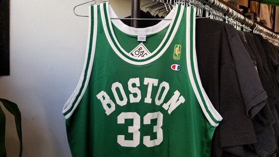 larry bird basketball jersey