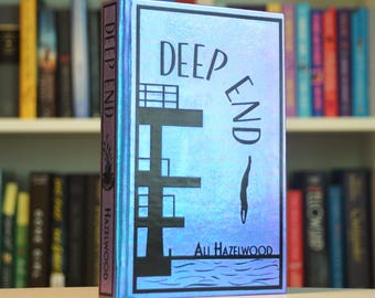 Deep End by Ali Hazelwood rebound hardcover book