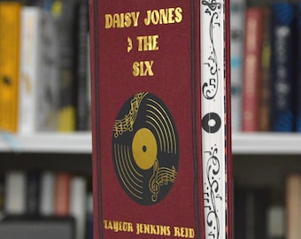 Daisy Jones and the Six by Taylor Jenkins Reid rebound hardcover book