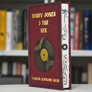 Daisy Jones and the Six by Taylor Jenkins Reid rebound hardcover book
