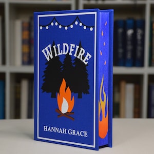 Wildfire by Hannah Grace rebound hardcover book