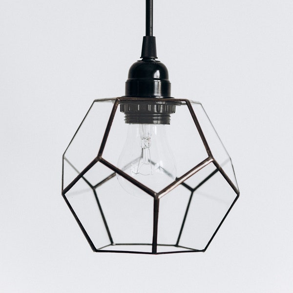 Hanging lamp - Pendant geometric Lamp - Home decor - Loft light - Industrial Lamp - Chandeliers lamp - Modern lighting - Geometric ceiling