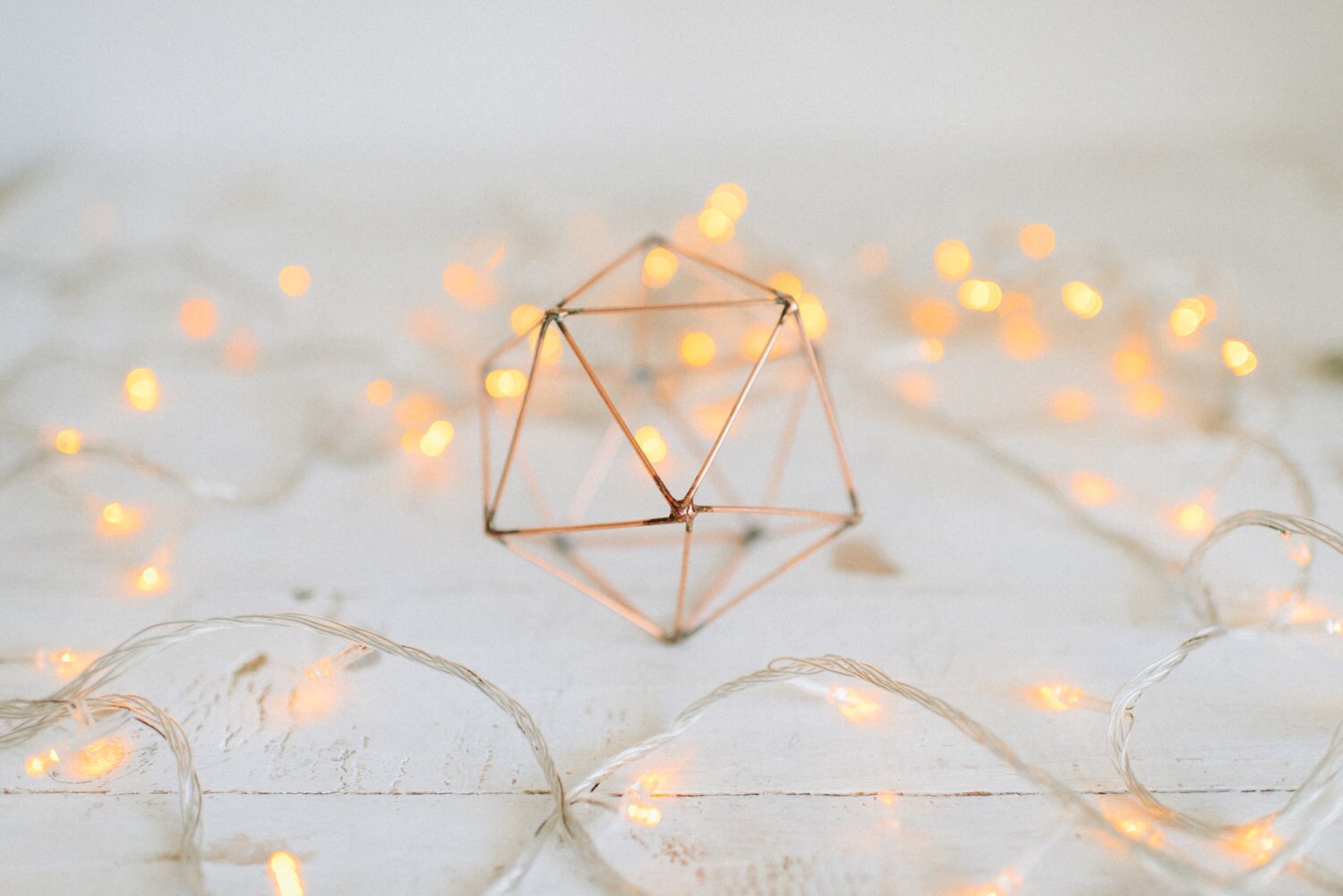 Copper wire decor Wedding Copper decor Candleholders Etsy