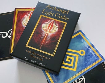 Modern Angel Oracle • 45 Light-filled Cards • Angel Messages by
