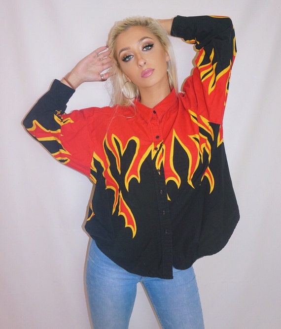 brooks and dunn flame shirt