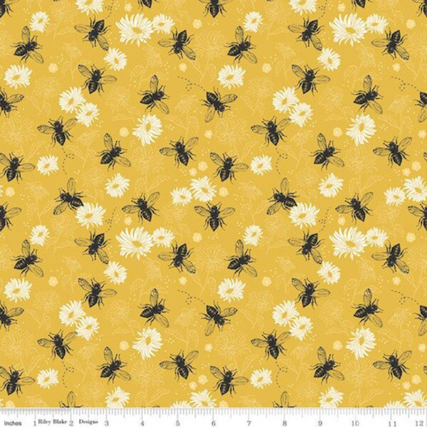 Honey Bee Fabric - Etsy