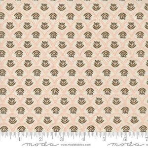 Folk Lore by Fancy That Design House | Scallop Story in Eggshell | Moda Cotton Fabrics | Sold by 1/2 Yard – Continual Cut
