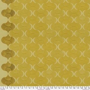 Grace by Valori Wells | Mindful in Gold | Free Spirit Cotton Fabric | Sold by 1/2 Yard – Continual Cut