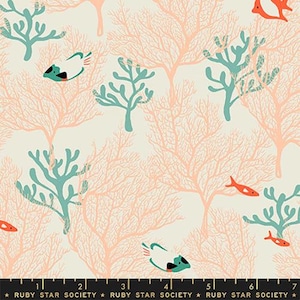 Florida Volume 2 by Sarah Watts | Shell | Ruby Star Society Cotton Fabrics | Sold by 1/2 Yard – Continual Cut