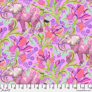 Everglow by Tula Pink | All Ears in Cosmic | Free Spirit Cotton Fabrics | Sold by 1/2 Yard – Continual Cut