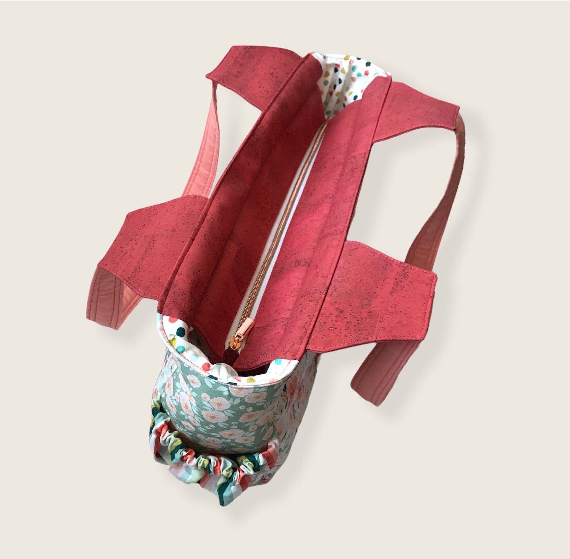 Custom Diaper Bag Cork Tote Bag Large Tote Cork Baby Bag Etsy