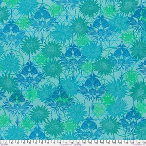 Grace by Valori Wells | Reflection in Robin | Free Spirit Cotton Fabric | Sold by 1/2 Yard – Continual Cut
