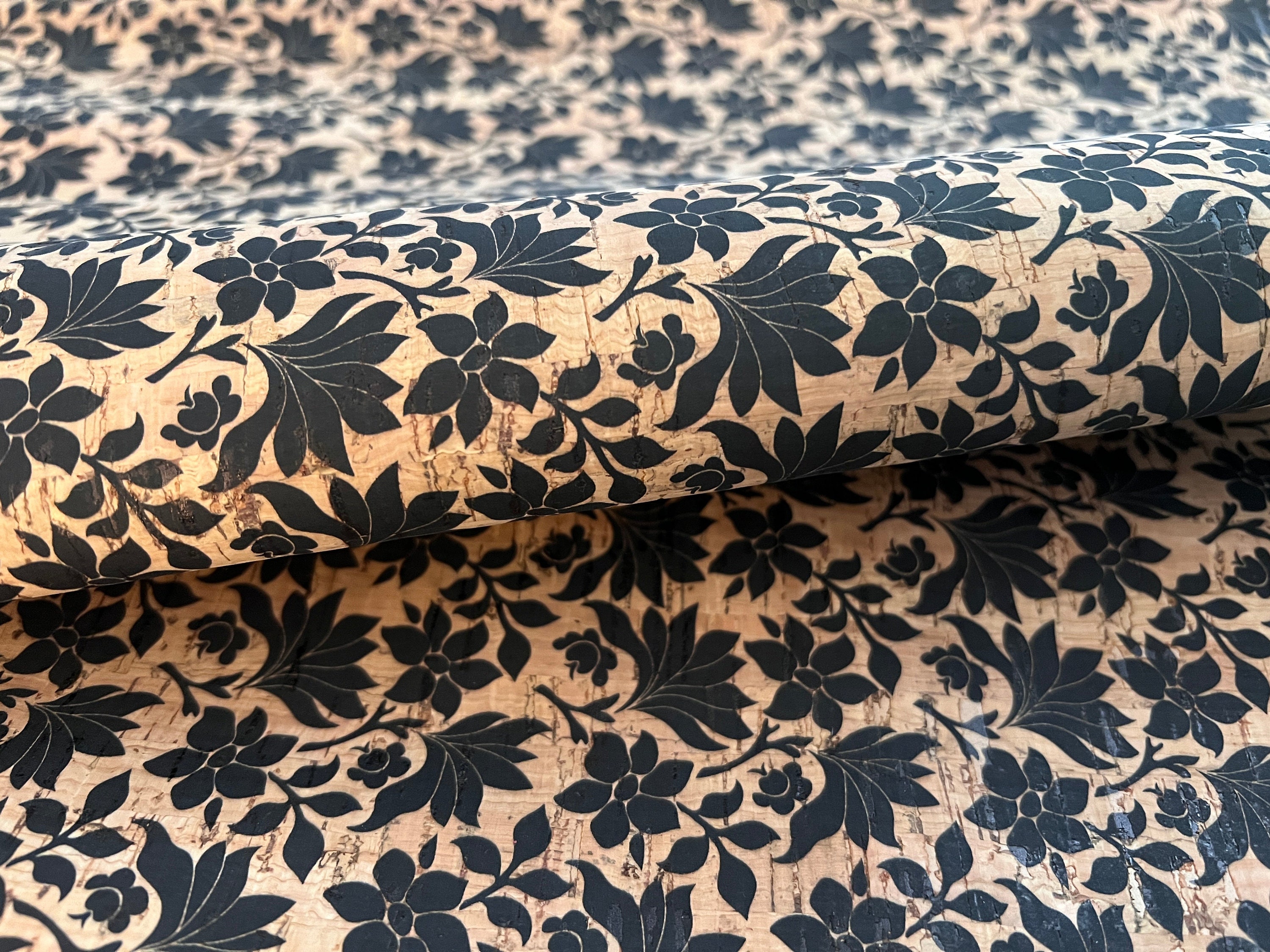 Printed Cork Fabric - Customized Cork Fabric Patterns - HZCORK