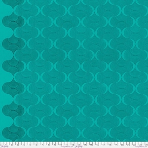 Grace by Valori Wells | Mindful in Teal | Free Spirit Cotton Fabric | Sold by 1/2 Yard – Continual Cut