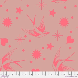 Neon True Colors by Tula Pink | Neon Fairy Flakes in Nova | Free Spirit Cotton Fabrics | Sold by 1/2 Yard – Continual Cut