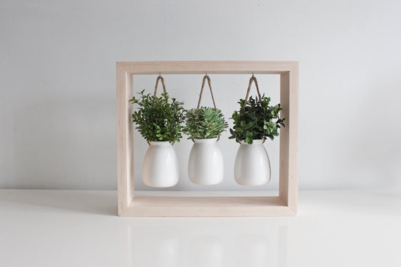 Indoor Herb Garden Cute Pots For Succulent Plants Indoor Hanging Planter Floating Garden Eco Chic Decor