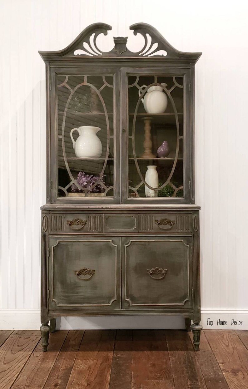 Vintage China Cabinet